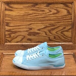 Converse JP LP Ox Ocean Bliss Zitron White Shoes